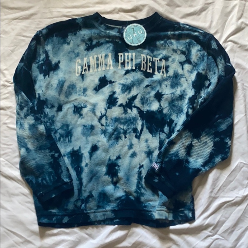 UTEES: Gamma Phi Beta Colorwash Crewneck